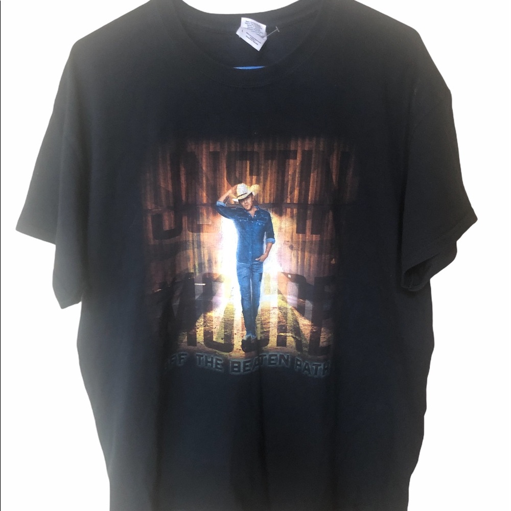 Justin Moore Off The Beaten Path Concert T shirt